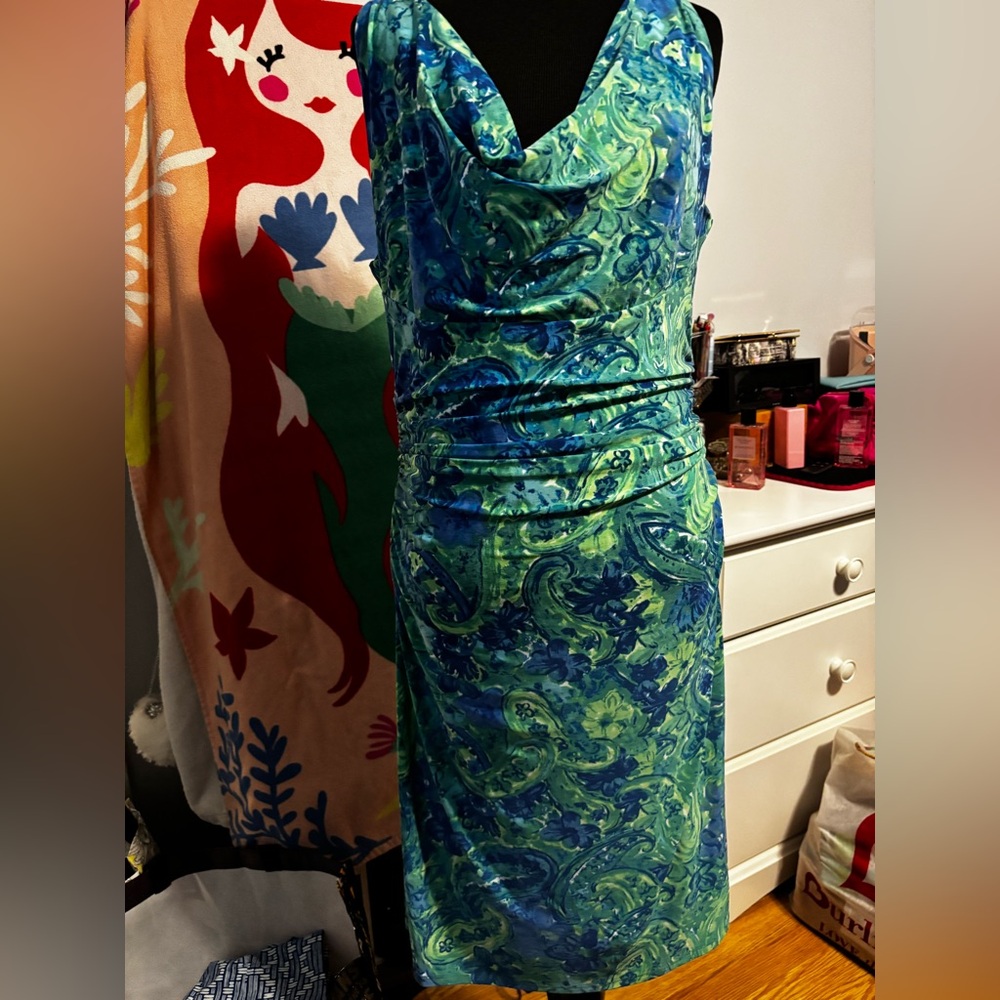 Ralph Lauren Sleeveless Dress. 14P
